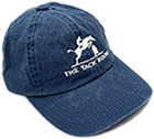 A hat with The Tack Room logo